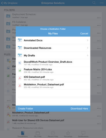 【免費商業App】MobileIron Docs@Work-APP點子