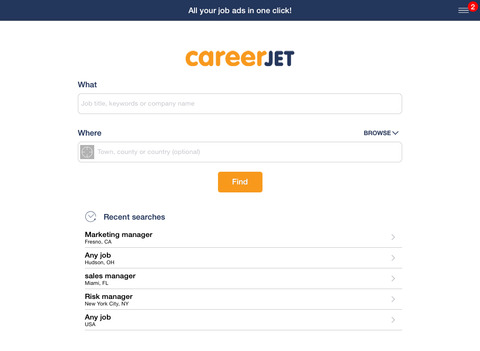 【免費商業App】Careerjet Job Search-APP點子