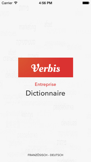 Verbis Dictionary – Deutsch - Französisch Wörterbuch der Finanzen Banken Buchhaltung Begriffe. Verbi