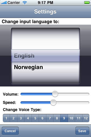 English Norwegian Translator with Voice screenshot 2