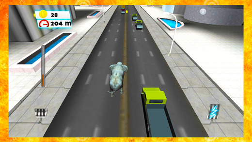 【免費遊戲App】Elephant Traffic Safari:Collect coins and enjoy this adventure run-APP點子