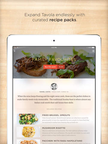 【免費生活App】Tavola - Italian recipes, wine pairings and music-APP點子