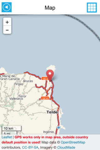 Canary Islands (Tenerife, Fuerteventura, Gran Canaria) Offline GPS Map & Travel Guide Free screenshot 2