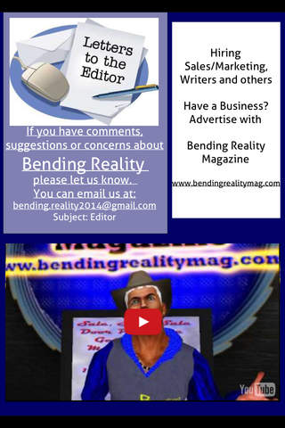 Bending Reality Magazine screenshot 3