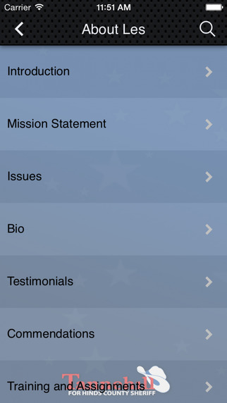 【免費生活App】Les Tannehill for Hinds County Sheriff-APP點子