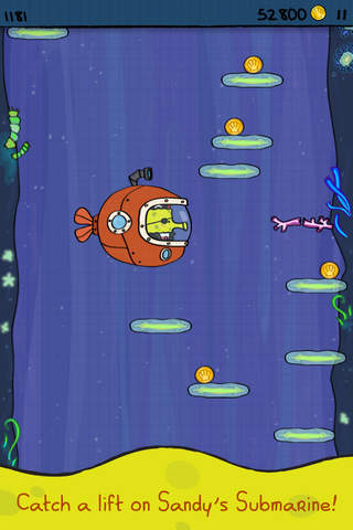 Doodle Jump SpongeBob SquarePants screenshot 3