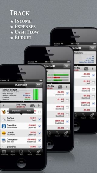 【免費財經App】iXpenseIt Lite (Expense + Income = Cash flow & Budget)-APP點子