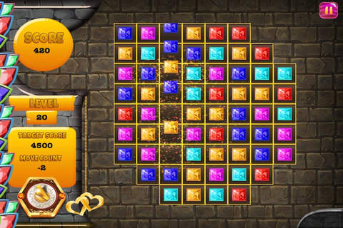 Miner Match Mania Diamond Jewel - Treasure Craze FREE screenshot 4