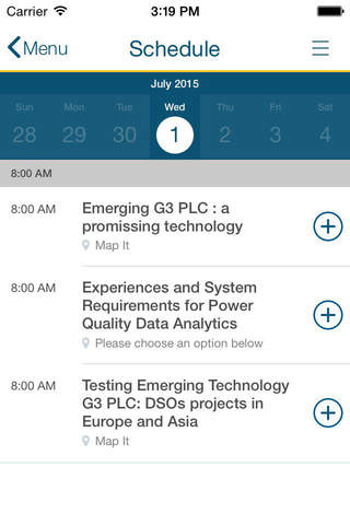 2015 IEEE PES General Meeting screenshot 3