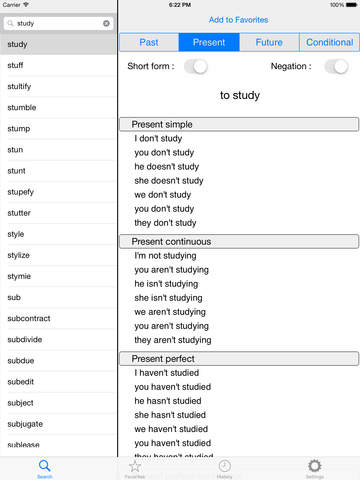 【免費教育App】Verbole English Verbs-APP點子