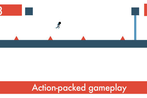 Stickman Rush & Dash Escape Games (Arcade Racing Game) screenshot 4