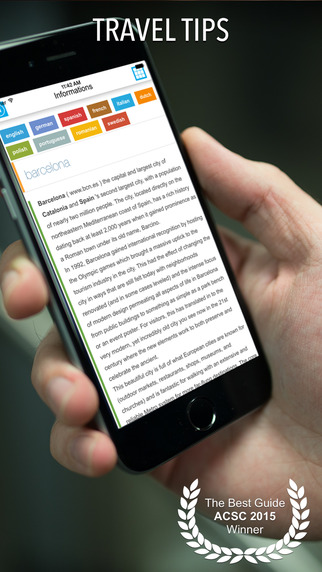 免費下載旅遊APP|Barcelona (Spain) Offline GPS Map & Travel Guide Free app開箱文|APP開箱王
