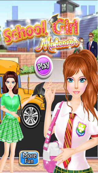 High School Girl Makeover - Free Fashion and Dress up game