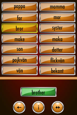 Swedish for the English with Gato screenshot 2