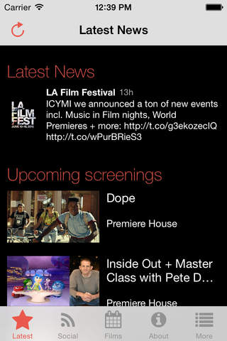 Los Angeles Film Festival 2015 screenshot 2