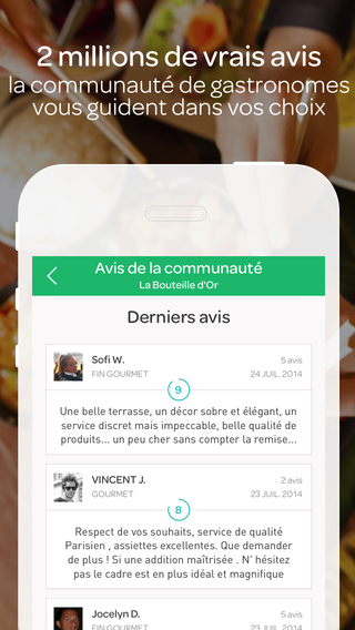 【免費生活App】lafourchette Restaurants - Restaurants à Paris et partout en France-APP點子