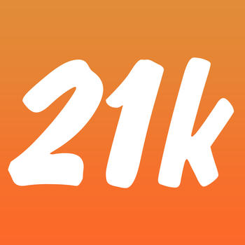 RunQuest 21k - Half Marathon endurance training program LOGO-APP點子