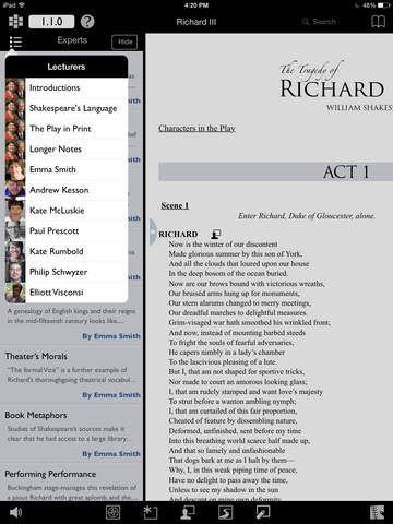 【免費教育App】Richard III: Folger Luminary Shakespeare-APP點子