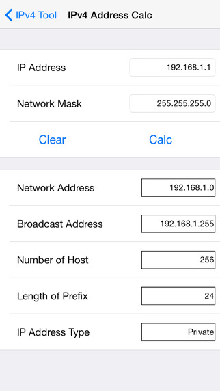 【免費生產應用App】IPv4Tool-APP點子