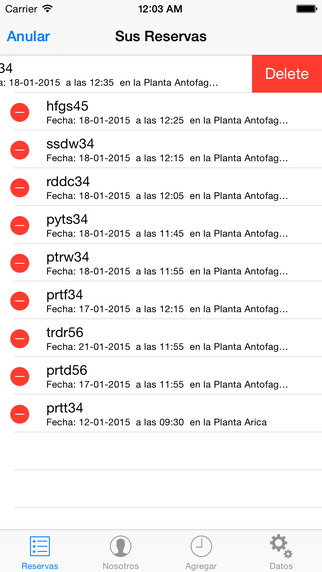 【免費商業App】SISTEMA DE RESERVA HORAS-APP點子