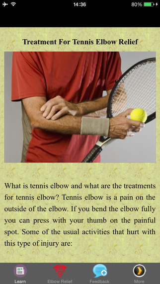 Treatment For Tennis Elbow Relief - Strengthen and Heal