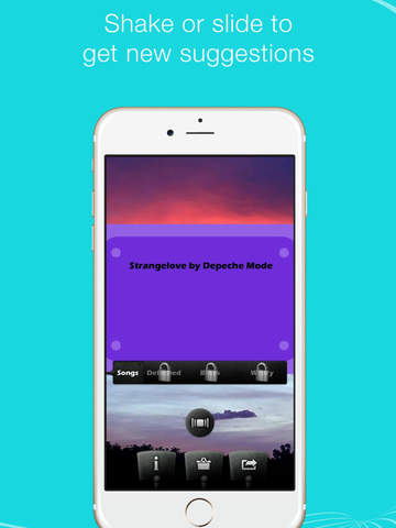 【免費書籍App】Cold Song Suggestor – Shake for the perfect song-APP點子