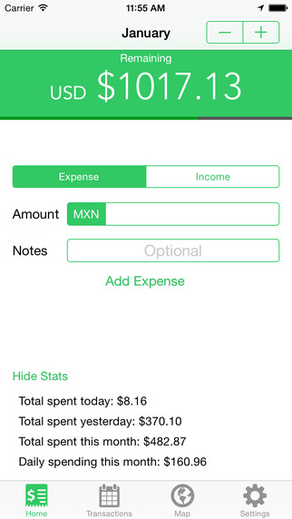 SimpleBudget - Clean and simple expense tracker