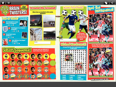 KiCK! football magazine screenshot 3