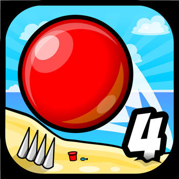 Red Bouncing Ball Spikes 4 遊戲 App LOGO-APP開箱王