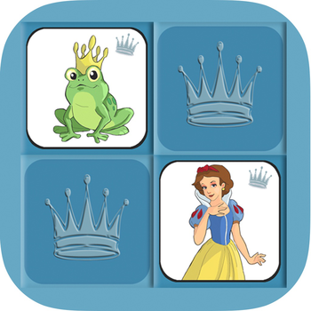 Memory game princesses: learning game of brian training for girls and boys LOGO-APP點子