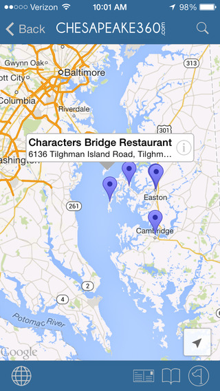 【免費旅遊App】Chesapeake 360-APP點子