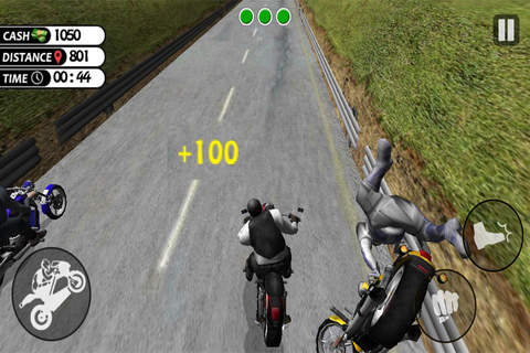 Bike Attack Race : Extreme Crazy Stunt screenshot 2