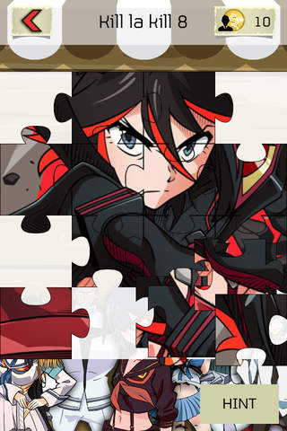 Manga & Anime Jigsaw Hd Japanese - " Puzzle Kill la Kill Edition " screenshot 2