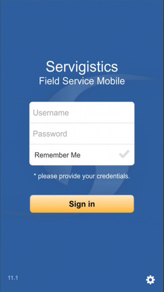 PTC Servigistics Field Service Mobile 11