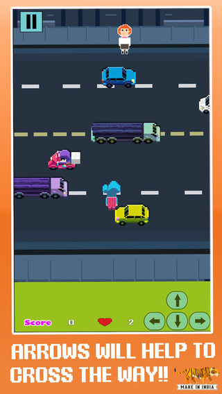 【免費遊戲App】Street Crossing-APP點子