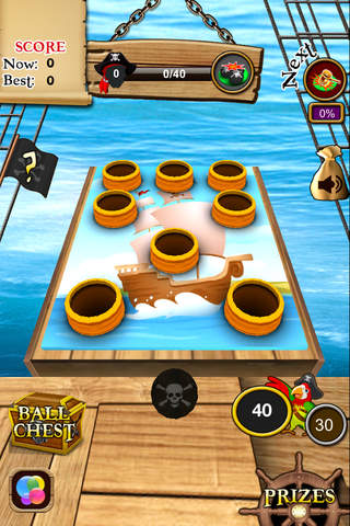 Cannon Ball Lunch FREE - Pirates’ Skeetball Fun Game screenshot 2