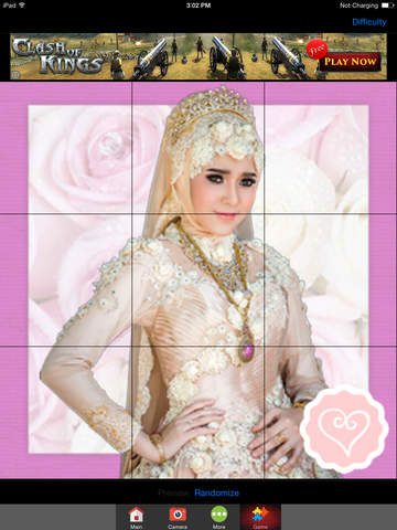 Hijab Wedding Bridal Dress Photo Montage FREE screenshot 2