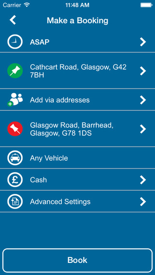 免費下載旅遊APP|Hampden Cabs Glasgow Private Hire and Taxi Booking App app開箱文|APP開箱王