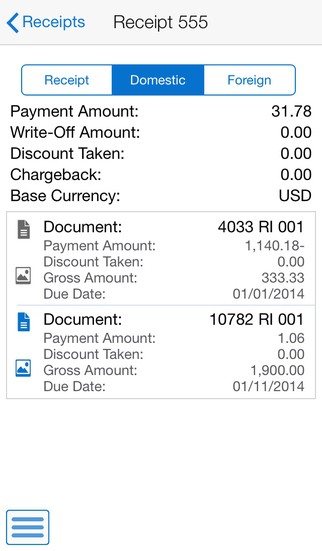 【免費商業App】Receipt Batch Approvals Smartphone for JD Edwards EnterpriseOne-APP點子