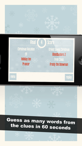 【免費遊戲App】Holiday Charades! Guess Words on Your Heads While Tilting Up or Down-APP點子