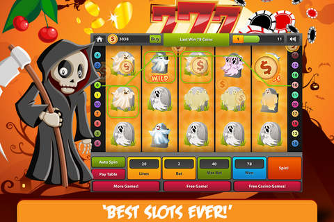 Halloween Slots PRO - Win Big Megamillions screenshot 4