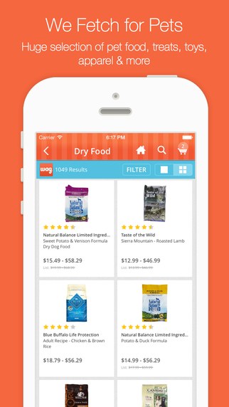 【免費生活App】Wag.com - Buy Dog Food and Treats, Cat Food and Litter - Free Shipping-APP點子