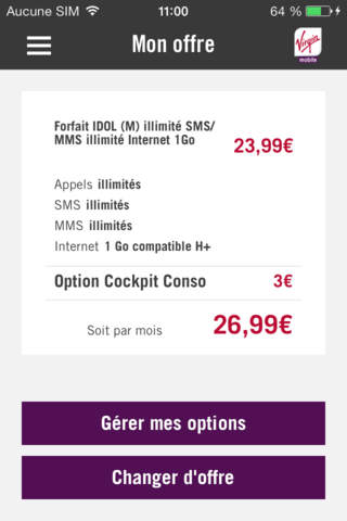 Mon Compte Virgin Mobile France screenshot 3