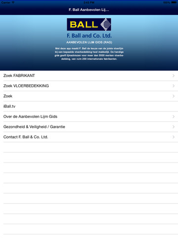 【免費商業App】Aanbevolen Lijm Gids (RAG) iPad-APP點子