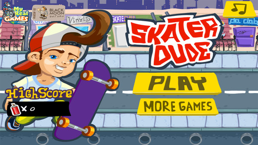 【免費遊戲App】Skater Dude!-APP點子