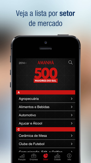 【免費商業App】500 Maiores do Sul-APP點子