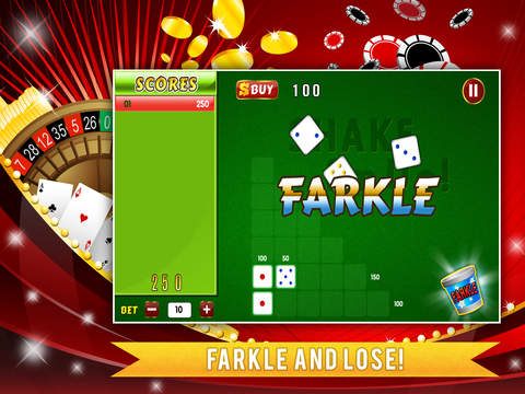 【免費遊戲App】Farkle Addict Game FREE -  Dice 10000 Points to Win Jackpot-APP點子