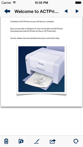 ACTPrinter - Virtual Printer