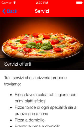 Barrili Pizza screenshot 3