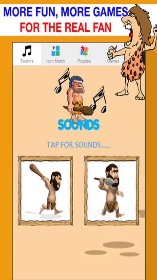 免費下載遊戲APP|Silly Caveman Games for Toddlers - Stone Puzzles and Sounds app開箱文|APP開箱王